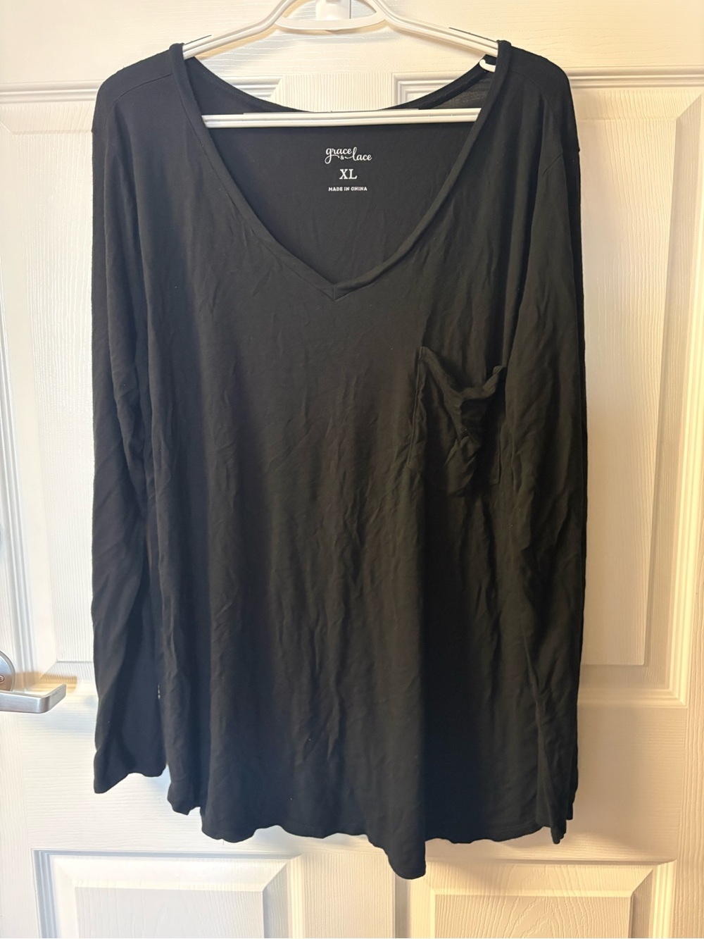 Grace and lace long sleeve top